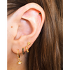 Gold Plated earrings - earparty.
