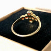 Vintage 9ct Gold Garnet Ring