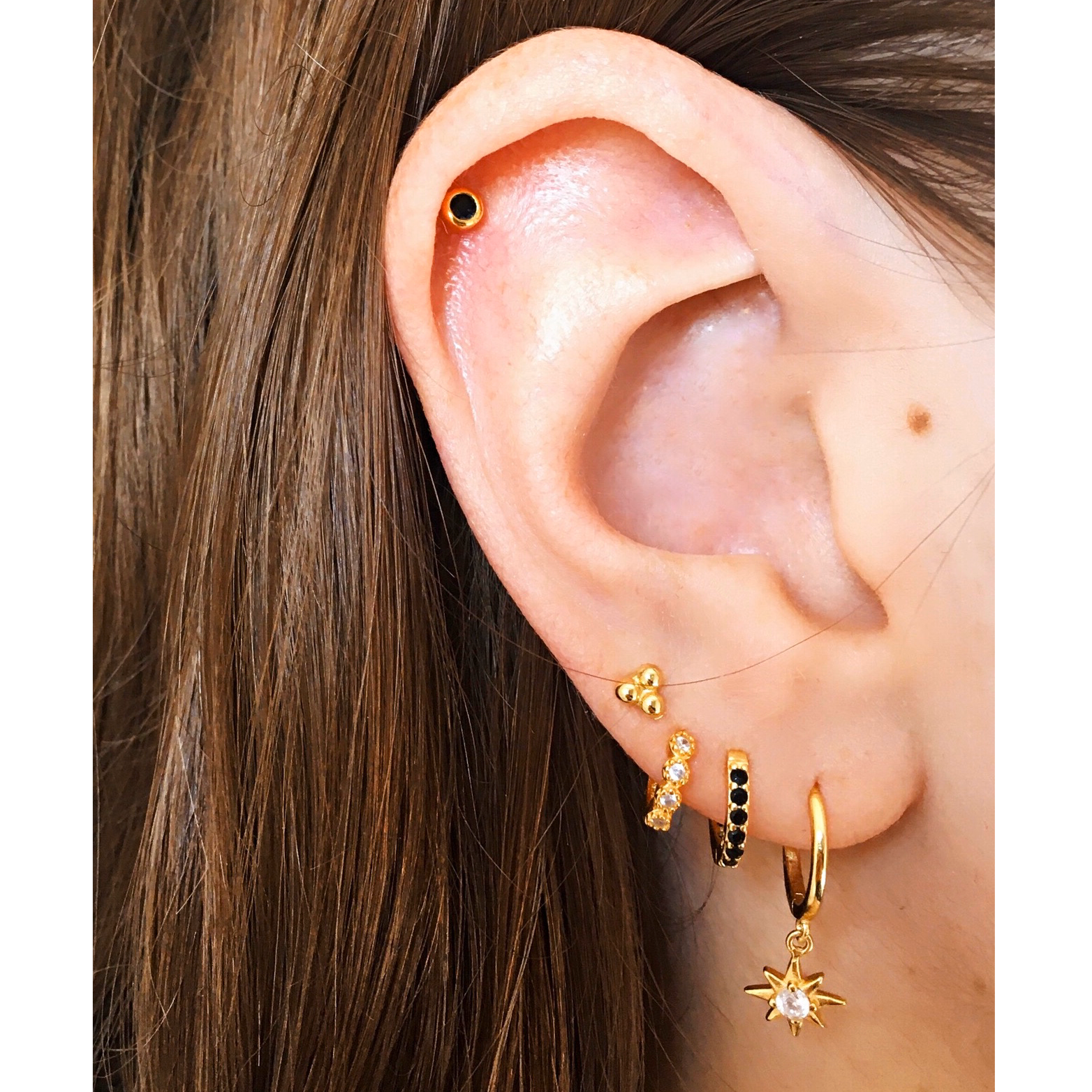 Star 2025 dangle earrings